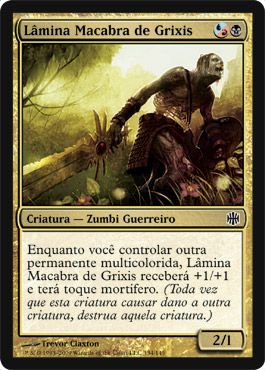 Lâmina Macabra de Grixis (Grixis Grimblade)